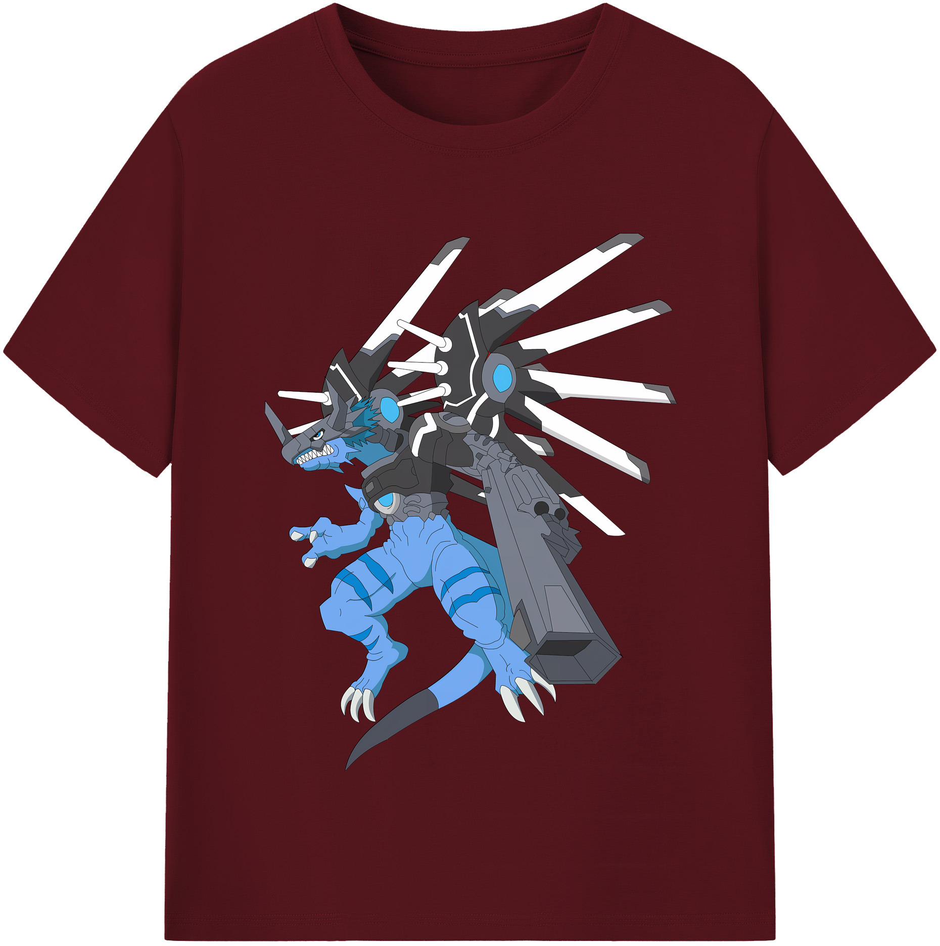 （画像用） Digimon デジタルモンスター/デジモン 綿100％半袖Tシャツ（フロントプリント）